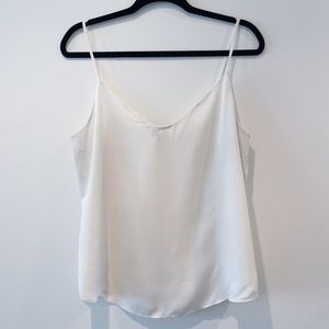 J. Crew V neck cami in 365 crepe w adjustable straps